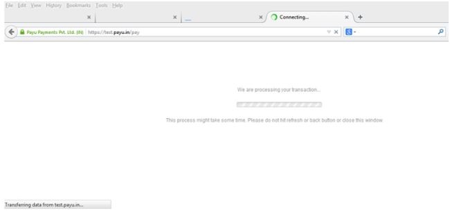 Returning after payment